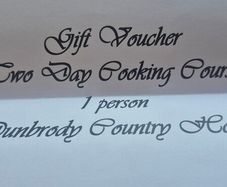 Dunbrody House 2 Day Cooking course voucher