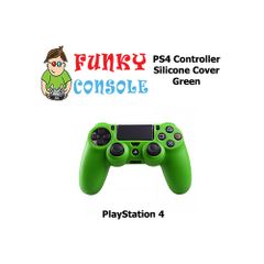 PlayStation 4 PS4 Controller Soft Protective Silicone Rubber Cover Case Green
