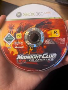 Midnight Club Los Angeles Xbox 360 Disc Only