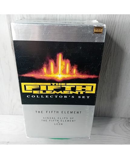 The Fifth Element Collectors Set Vhs Japanese Version Vhs -rare Retro Video Tape