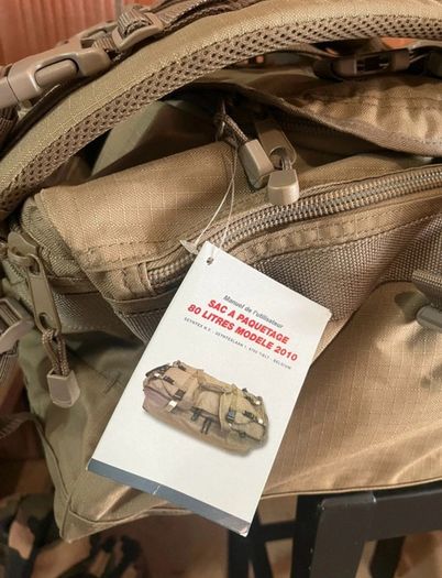 French Army 80L Deployment Bag. Brand new bag/ backpack