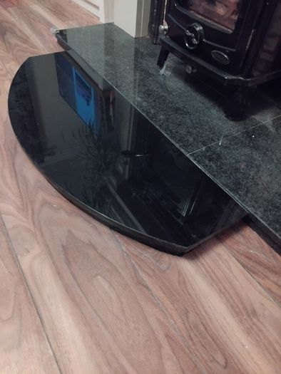 Fire place extension marble
