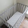 OBaby Bantam Space Saver Cot + Drawer + Sprung Mattress Image 4