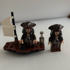 Lego Captain Jack Sparrow Minifigure