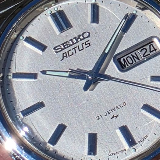 Vintage Seiko Actus Automatic 21 Jewels