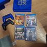 Limited edition Blue ps4 slim bundle - 2 controls 4 games.(firmware 13.52) Image 2