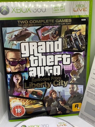 Grand theft Auto liberty City Xbox 360