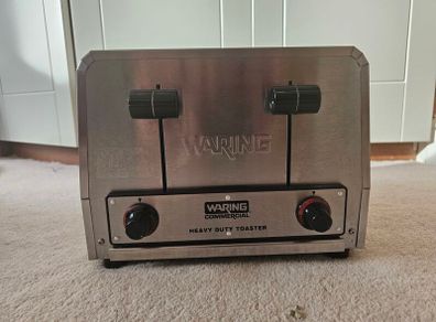 Waring Heavy Duty 4 Slot Toaster  120v 2200w