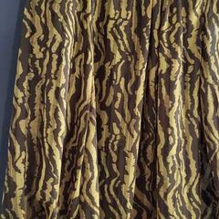 H&M High Neck Ocre Khaki Blouse Sz L (Fit 12-14UK) - BNWT