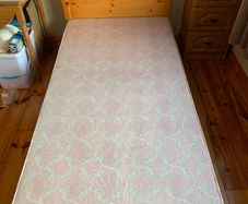 Single bed with two drawers