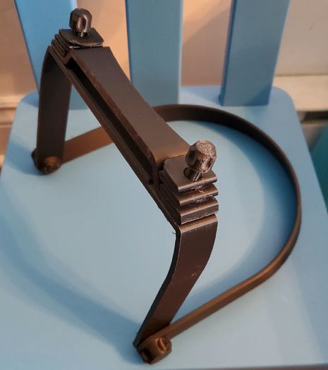 Harmonica Desktop Holder - "Blues-Bar" Organizer for 10-Hole Diatonic Harps - Fits Hohner, Lee Oskar, Suzuki - Studio & Desk Display - Set of 5/7/12