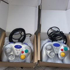 Pair of game cube controllers