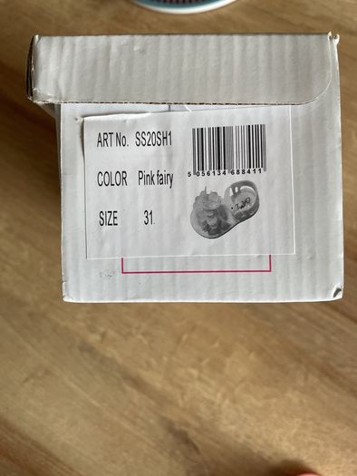 ADee pink Fairy sandals size Eu 31 brand new!!