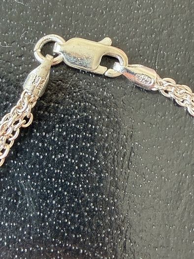 silver necklace