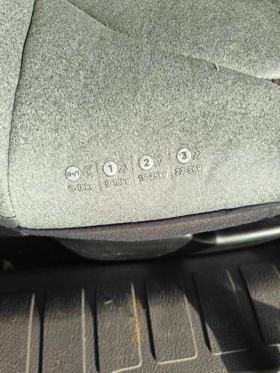 Baby Auto car seat (isofix+tether)