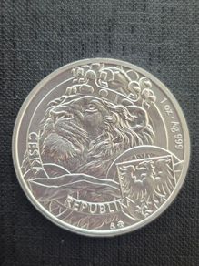 2025 Czech Mint 1 oz Silver Bullion Coin