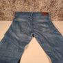 mens Tommy Hilfiger Woody Slate Waxed jeans Size W34 L34 zip fly Image 9