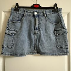 jeans skirt