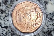 Austria 5 Euro Copper (.999) Uncirculated Coin 2020 - 150th Anniversary of Vienna's Musikverein Concert Hall - New Year Coins