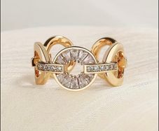gold tone ring