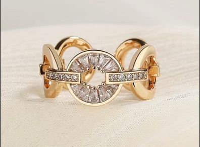 gold tone ring