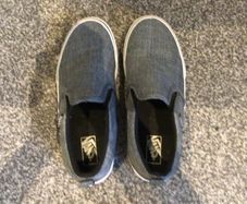 Vans slip-on trainers size UK 3 good condition