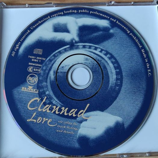 Clannad Lore 2 Cd Album