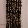 Black / Gold Ornate Sequin Strap Dress BRAND NEW!!! Image 4