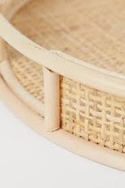Rattan Round Tray
