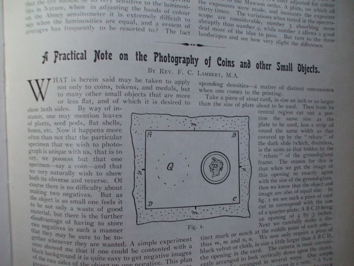 SALE!  THE AMATEUR PHOTOGRAPHER - 1903 - The Popular Illustrated Journal for All Photographers - Volume XXXVIII - July to December 1903