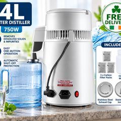 4 L Water Distiller Stainless Steel FREE DELIVERY