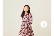 Oilily decor dress age 6 like new!