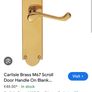 Carlisle brass door handle Image 5