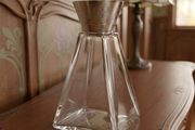 Aet Nouvea Pyramid Shaped Sterling Silver Topped Bottle