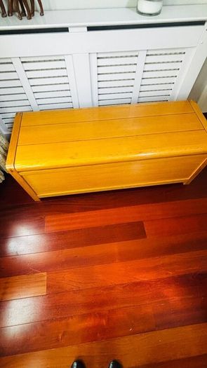 Habitat Rafius solid Oak blanket box/chest