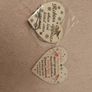 Bnwt wooden heart decorations 2euro each Image 3