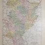 County Kildare 1905 Antique Map Image 2