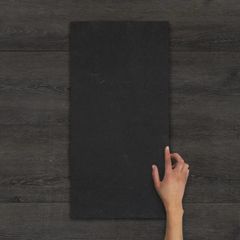Black Limestone Hand-Cut Natural Paving Slab 60x30x-3cm