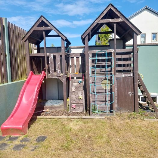 Wooden playhouse