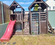 Wooden playhouse
