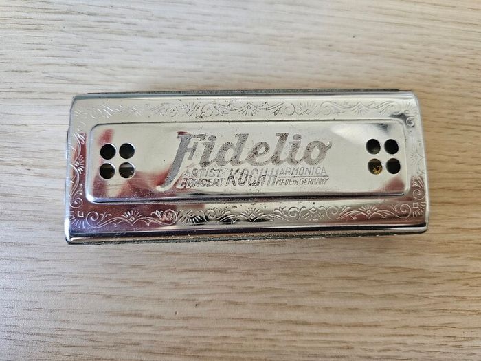 Vintage Koch Fidelio Harmonica - Made in Germany