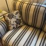 Beige and brown Couch with 2 cushions Image 5