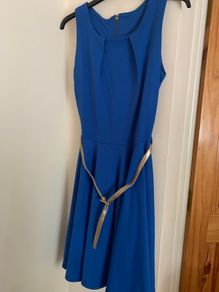 Lovely Royal Blue Dress