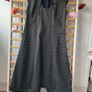 dress black print with back detail size 12 Image 7