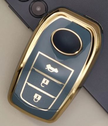 Lexus Toyota Key Case Royal Premium Blue - High Quality