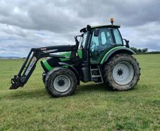 DEUTZ-FAHR agrotron 130 with quicke loader (NO VAT