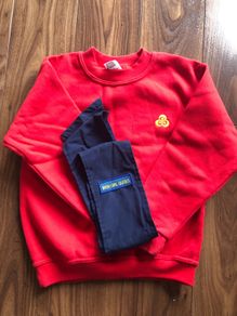 Girls Ladybird Sweatshirt - Size 30