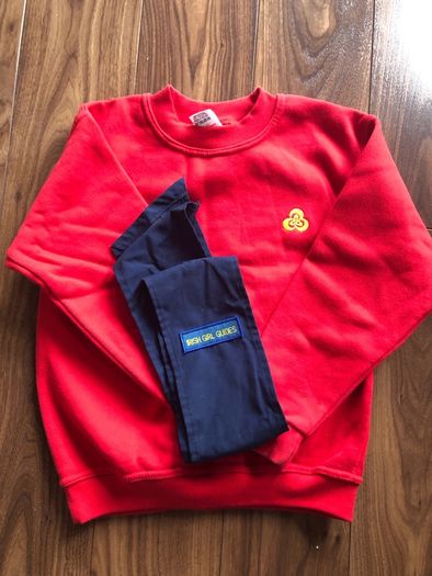 Girls Ladybird Sweatshirt - Size 30