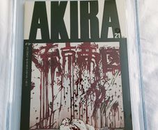 Akira Issue 21 CBCS / CGC 9.6 Certified Graded Comic Framed  DC Marvel