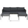Grey Garden Lounge Set | PE rattan | Large | Modular Image 3